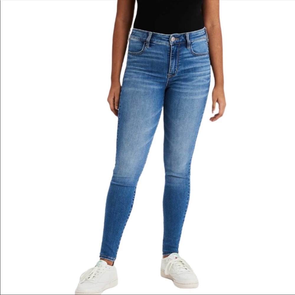American Eagle Next Level Stretch Hi-Rise Jegging Size 0